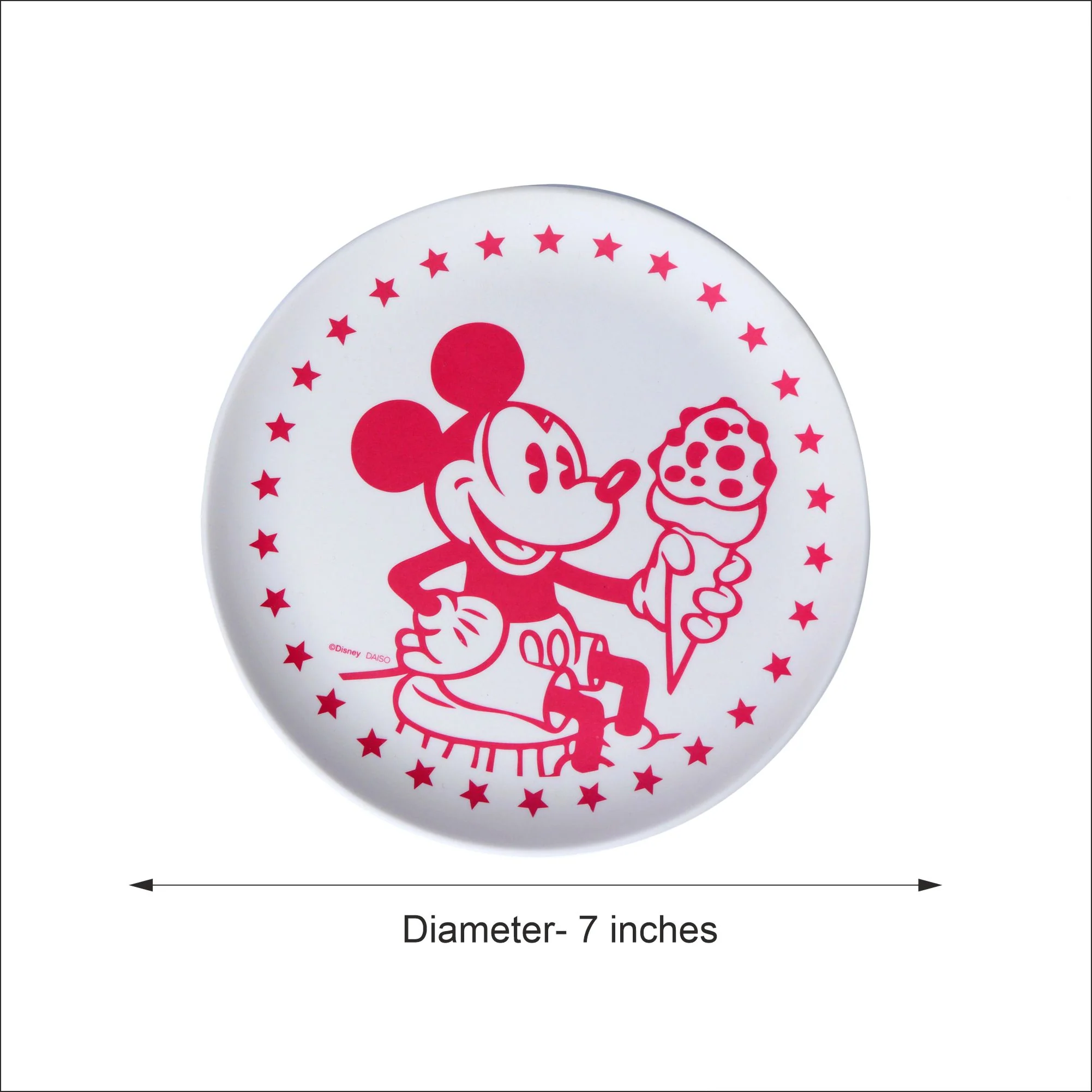 Mickey Mouse Kids Bamboo Plate- Set of 6 - Image 3