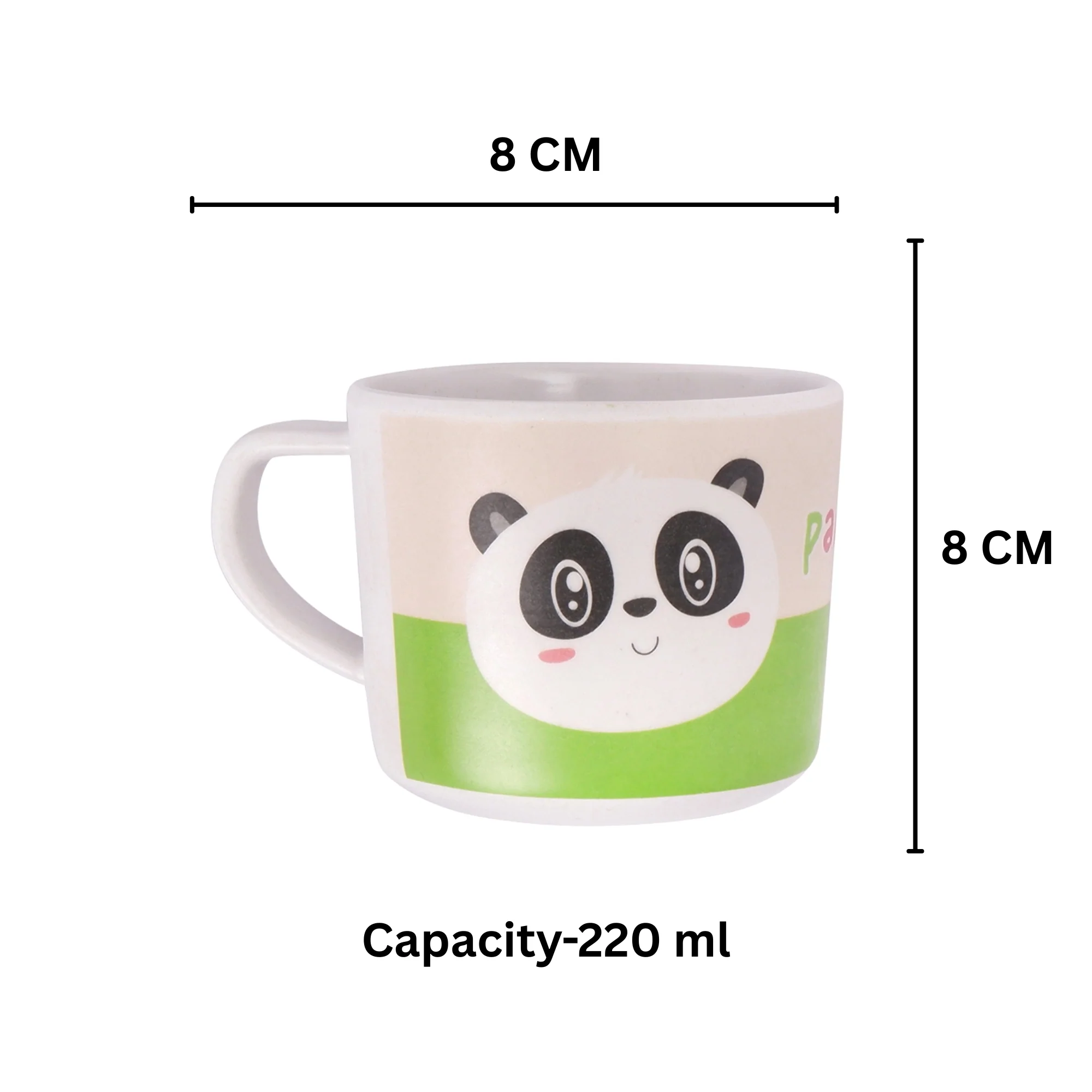 Playful Panda Bamboo Kids Dinner /Feeding Set of 5 - Image 10