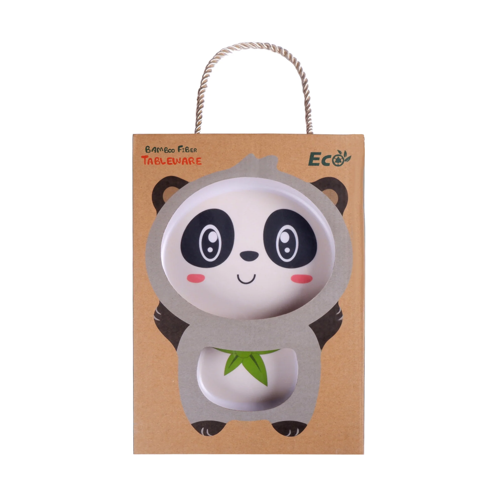 Playful Panda Bamboo Kids Dinner /Feeding Set of 5 - Image 12